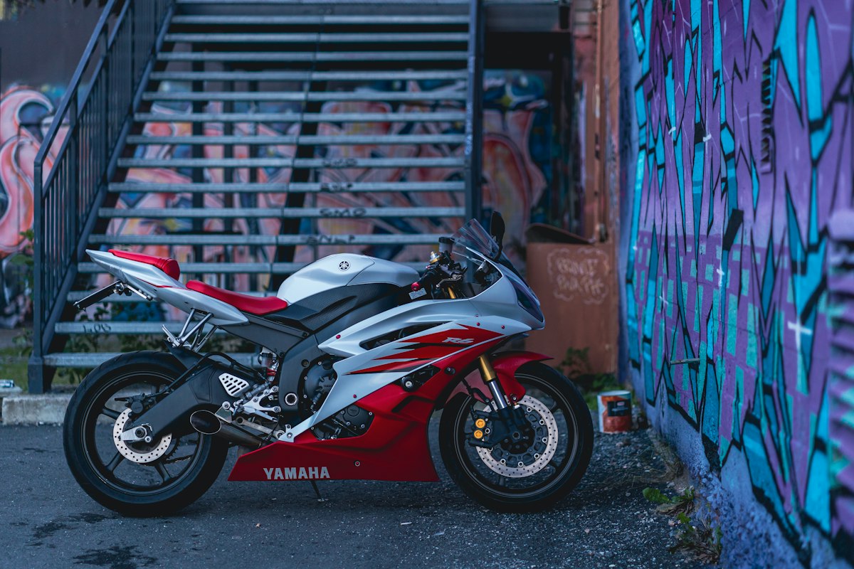 Japanese sport motorcycle